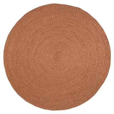 Image de Volero - Tapis rond d'intérieur et d'extérieur - Bali Terracotta - Ø120cm