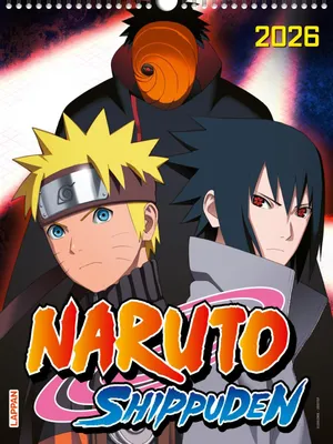 Produktbild von Naruto Shippuden Posterkalender 2026