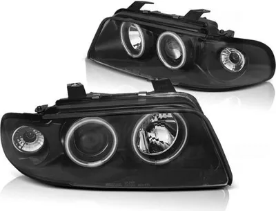 Zdjęcie produktu dla Reflektory LED Angel Eyes do Audi A4 B5 94-98 czarne CCFL