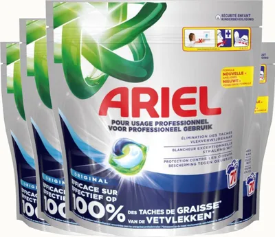 Produktbild von Ariel All in 1 Pods Regular – 4x70 Wäschen – Vorteilspack