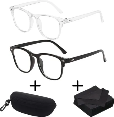 Produktbild von Blaulichtfilter Brille Bluelightblocker Augenschutz Computerbrille ohne Sehstärk