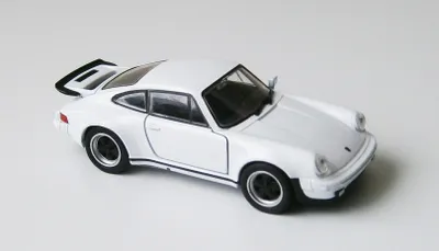 Immagine prodotto di PORSCHE 911 Turbo modellino auto 11.5cm modellino auto metallo giocattolo 53 (bianco)