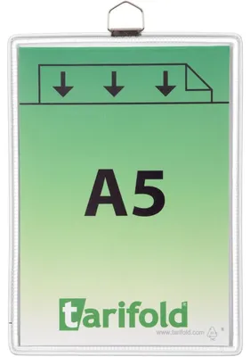 Produktbild von Hängetafeln A5 hoch weiß 5 Stück