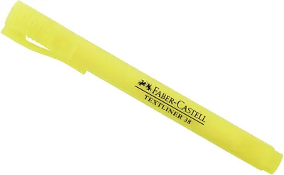 Immagine prodotto di Faber-Castell Textmarker TEXTLINER 38 gelb, Strichstärke: 0,4 – 1 mm 10 Stück Verkaufseinheit 661770 9556089005821