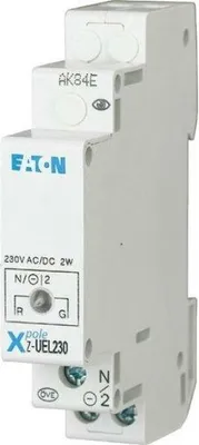 Produktbild von Eaton Einzelleuchte 230AC/DC rot/gruen Z-UEL230