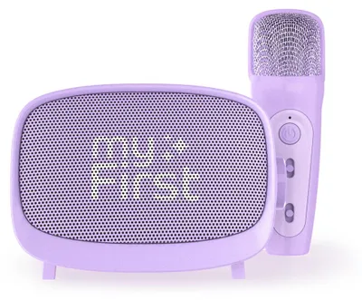 Immagine prodotto di myFirst Voice 2 Microfono interattivo portatile e altoparlante wireless, viola