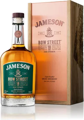 Produktbild von Jameson 18J Bow Street Irish Whiskey, Whisky, 18 Jahre, Schnaps, Spirituose, Alkohol, Flasche, 55.3 %, 700 ml, 70524600