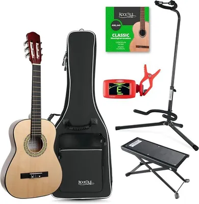 Imagen del producto de Silecomplaza Acoustic Series AS-851, set de guitarra clásica de tamaño 1/2