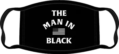 Produktbild von Johnny Cash - Mann in schwarzem Gesicht Maske - schwarz