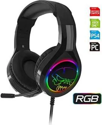 Zdjęcie produktu dla Spirit of Gamer PRO-H8, Przewodowa, Gaming, 20 - 20000 Hz, 250 g, Zestaw słuchawkowy, Czarny