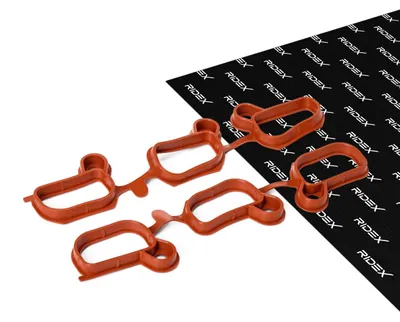 Produktbild von RIDEX 43G0002 Dichtungssatz Ansaugkrümmer für BMW 5 Limousine (E39) 3 Limousine (E46) 5 Limousine (E60) 5 Touring (E61) 3 Touring (E46)