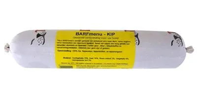 Productafbeelding van Barfmenu: Kippenvoer voor honden