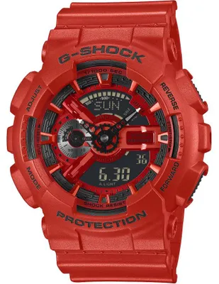 Image de CASIO G-SHOCK Herren Rot Casio-GA-110RRB-4AER
