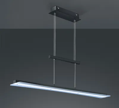 Produktbild von LED Pendelleuchte SMASH höhenverstellbar Silber matt mit TOUCH Dimmer, R32421107