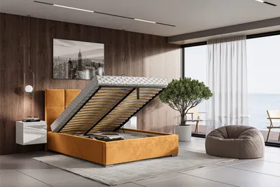 Produktbild von Boxspringbett MONA 180x200 mit Lattenrost und Behälter Magic Velvet 2215