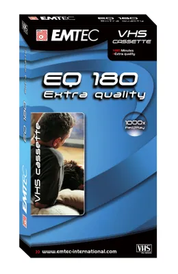 Produktbild von Emtec VHS Video Cassettes Extra Quality 180 min, 180 min