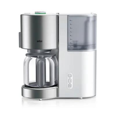 Produktbild von BRAUN Kaffeemaschine ID Collection KF1520WH weiß 1000W AromaSelect Filterkaffee