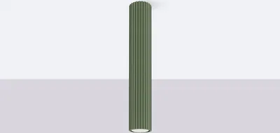 Imagen del producto de Lámpara de techo KARBON 40, color verde oliva