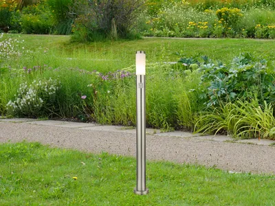Produktbild von Globo Lighting Außenleuchte Edelstahl, 1x E27