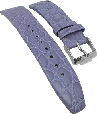 Produktbild von Jacques Lemans Damen > Uhrenarmband Krokooptik Leder lila > 1-1779