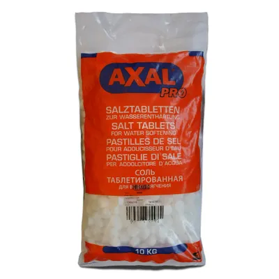 Produktbild von Axal Pro 10kg Säcke Regeneriersalz Siedesalz Salztabletten Wasserenthärtungsanlagen Gewicht: 10kg