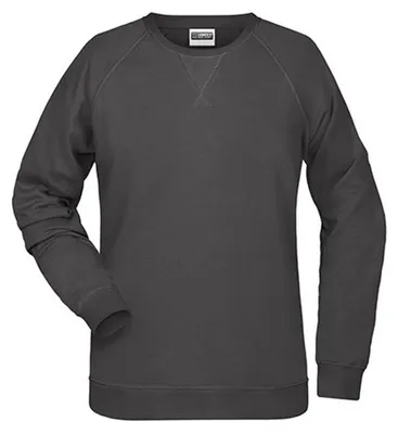 Imagen del producto de Sudadera para mujer James and Nicholson LT2526 (talla XXL) (color gris grafito, unicolor)