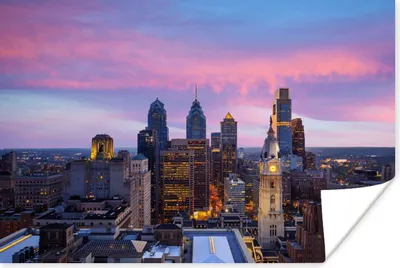 Produktbild von MuchoWow® Poster Städte - Skyline - Vereinigte Staaten 180x120 cm - Fotoplakat