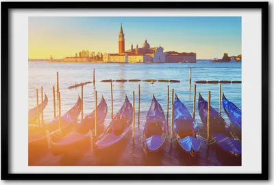Produktbild von Bild 60x40 MDF-Rahmen, Wandkunst Venedig