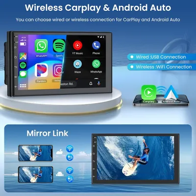 Produktbild von Autoradio – Multimediasystem – Navigationssystem – Touchscreen-Radio – 9-Zoll-IPS-Display