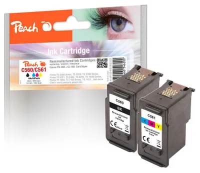 Immagine prodotto di Peach PI100-448 Peach Patrone Canon PG-560/ CL-561 MultiPack remanufactured