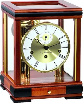 Produktbild von Tischuhr Kirschbaum 4/4 Westminster - Hermle Modell: 22998-160352