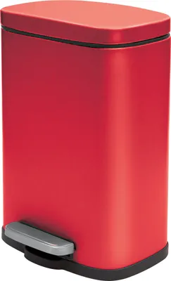Produktbild von Spirella Treteimer Venedig - rot - 5L - Metall - 21 x 30 cm