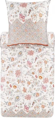 Produktbild von Bassetti Bettwäsche-Garnitur VICENZA Farbe  BEIGE 41 Größe 200x200 + 2x80x80cm