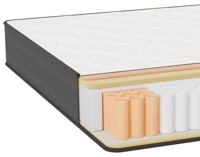 Immagine prodotto di Materasso - Materasso a molle insacchettate - Materasso a due piazze - Materasso ergonomico - Materasso a 7 zone - 160x200 cm
