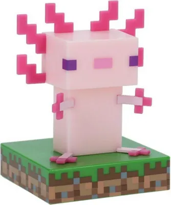 Produktbild von Paladone Axolotl, Umgebungsbeleuchtung, Pink, Warmweiß, Universal, AAA, 1 Stück(e)