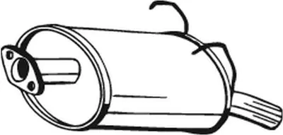 Produktbild von Bosal Endschalldämpfer 163-197