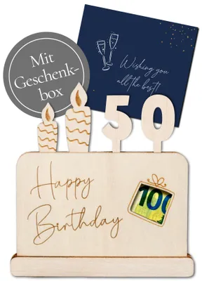 Produktbild von Geldgeschenk zum 50. Geburtstag