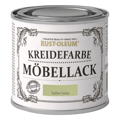 Produktbild von Rust Oleum Shabby Kreidefarbe Möbellack Salbei Grün matt Finish 125ml