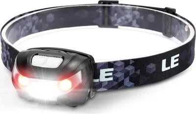 Obrázek produktu pro Čelovka červené a bílé světlo LED s dobíjecí baterií 13000 lumenů Helma Čelovka Lenser Vodotěsná Koupit