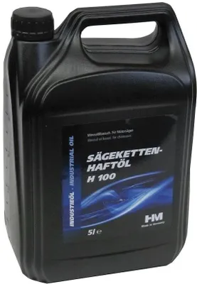 Obrázok produktu pre HM olej na reťaze "H 100" lepiaci olej na pílové reťaze 5 l kanister
