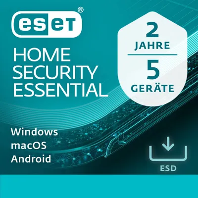 Obrázok produktu pre ESET Home Security Essential, 5 licencia(ie/ií), 2 rok / roky, Elektronický softvér na stiahnutie (ESD)