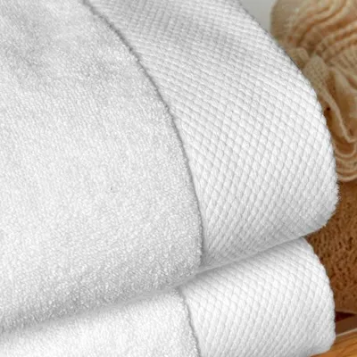 Produktbild von Christy LUXE Handtücher, 730g/m², 50 x 100 cm, 2er Set, Farbe: white