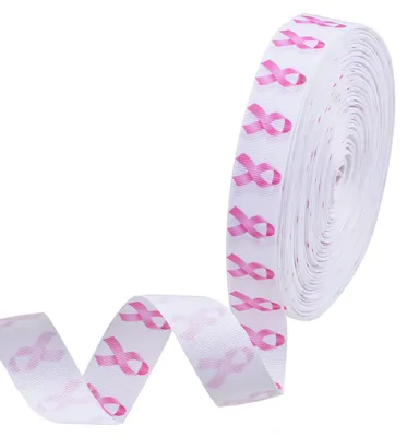 Polyester Grosgrain-Lint, 45,7 m x 25 mm, rosa