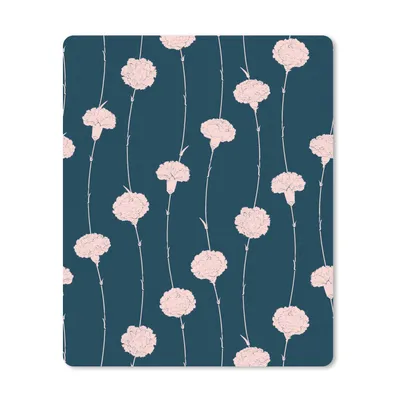 Produktbild von MuchoWow® Mauspad Mousepad Blumen - Pfingstrose - Muster - Pastell 19x23 cm - Mousepads - Maus Mat - Pad - Mausunterlage - Mauspads - Spielen