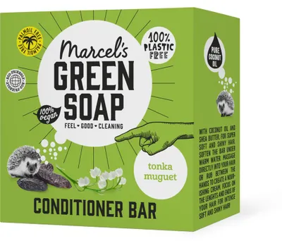 Produktbild von Marcels Green Soap Conditioner Bar - Tonka Muguet - 60 g