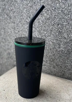 Image de Starbucks Becher Cup Matt mit Klean Kanteen Strohhalm
