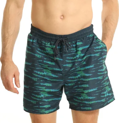 Produktbild von RIPT Essentials - Badeshorts für Herren PB217 (M) (Blau/Grün)