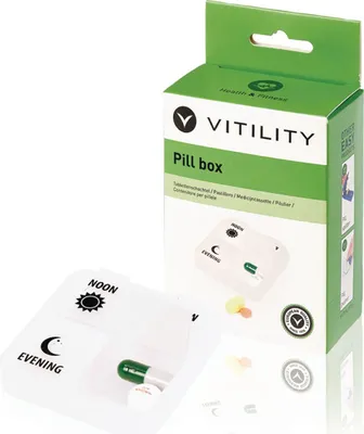 Produktbild von Vitility vit-70610080 Pillendose – Tag