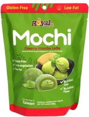 Image de Royal Family Mochi Creamy Matcha Latte en emballage individuel 120g