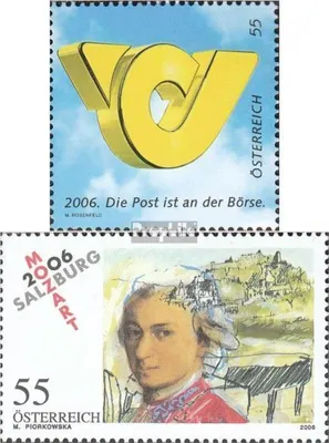 Produktbild von Briefmarken Österreich 2006 Mi 2600,2603 (kompl.Ausg.) gestempelt Privatisierung
